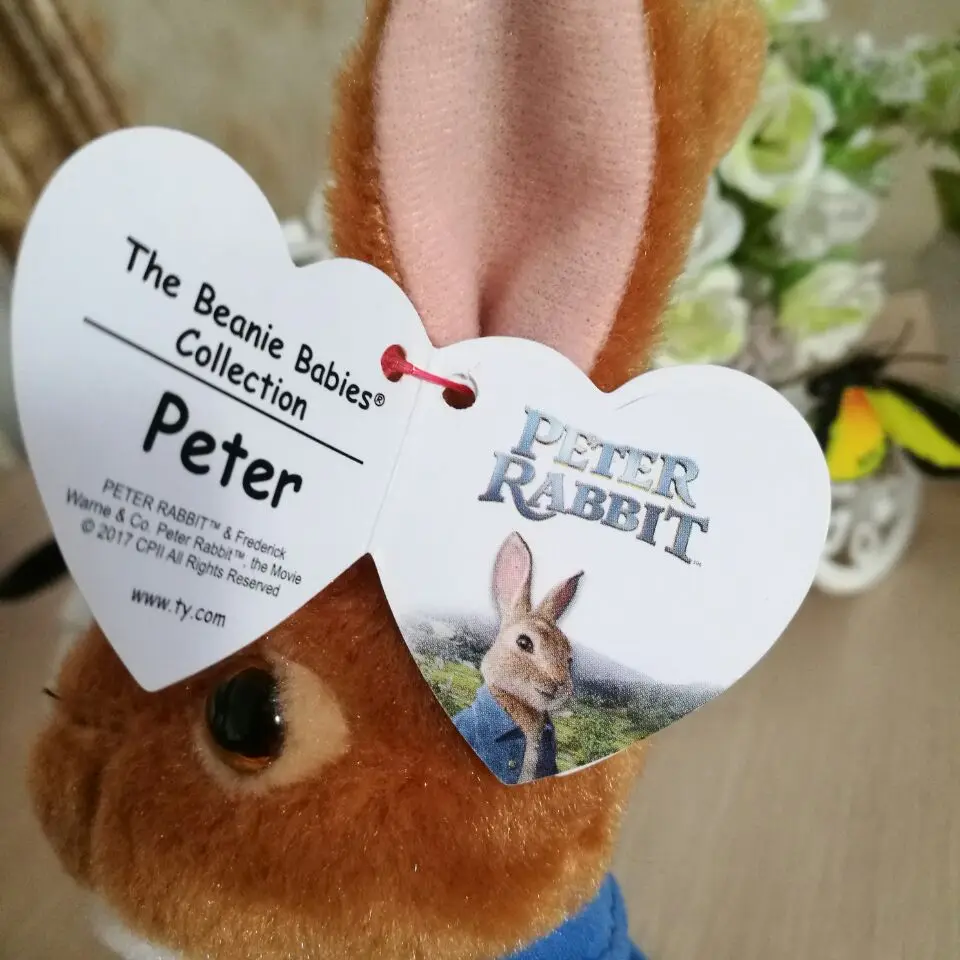 ty peter rabbit beanies