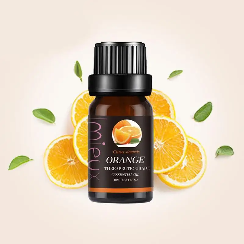 Спа чистые растительные эфирные масла для ароматической ароматерапии диффузоры Арома масло лаванды Лемонграсс дерево масло натуральный массаж Релакс - Запах: orange
