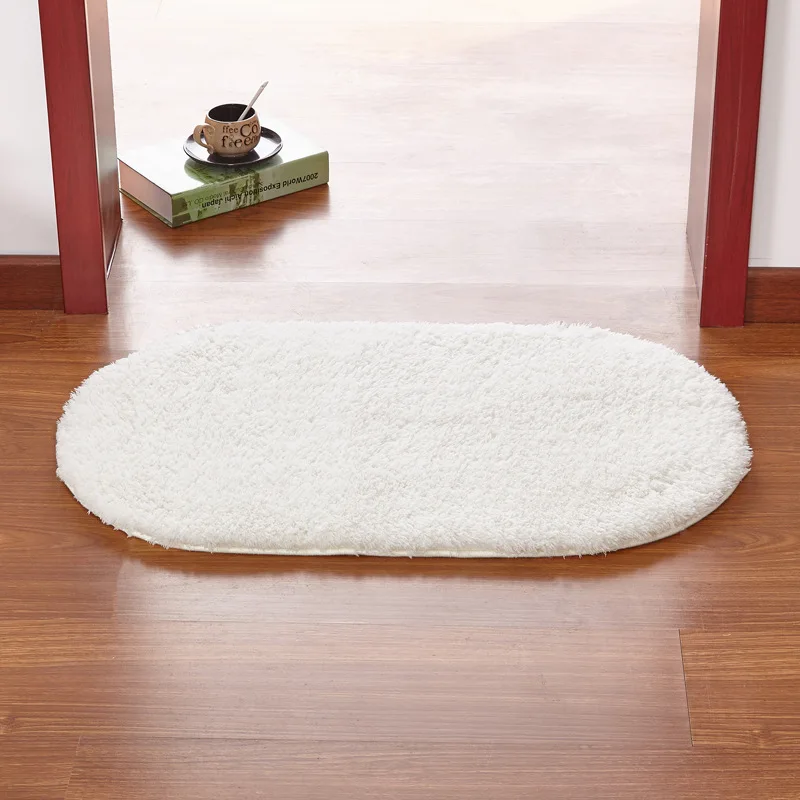 9 видов стилей коврик для ванной, 1 шт. Противоскользящий коврик для ванной комнаты в туалете, машинная стирка коврик для ванной комнаты - Цвет: White