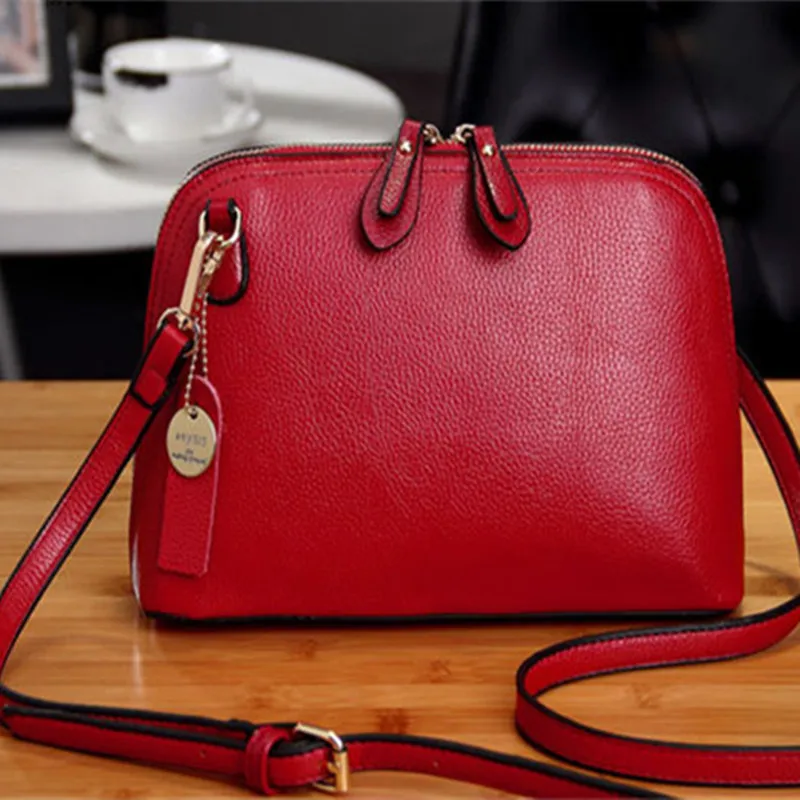 

CHISPAULO brand messenger bag Small shell bag New 2019 women pu leather shoulder bag bolsa feminina free shipping