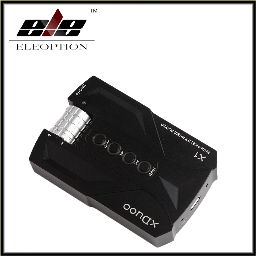 

High Quality XDuoo X1 MP3 Player 8GB WAV APE FLAC Portable 300ohm High Power HiFi Music Audio Player