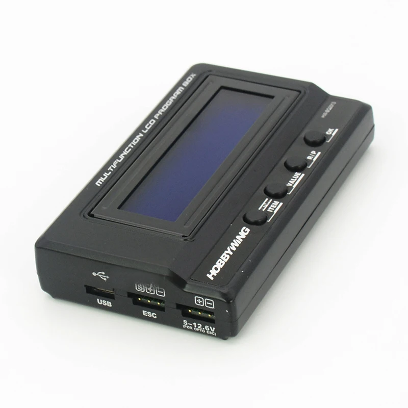 

1PC ESC Programming Setting Box V3 V4 LCD Electric Display Card BEC 4.5V-12.6V for RC Model Car Spare Part