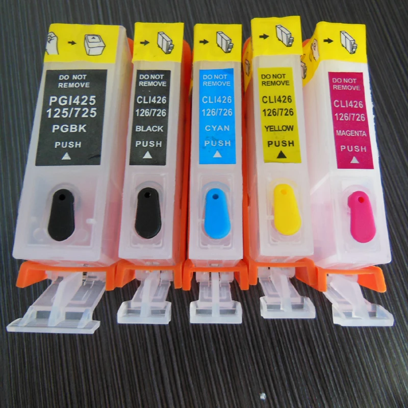 Vilaxh PGI-125 PGI125 многоразовый чернильный картридж для Canon PGI 125 Pixma IP4810 MG6110 IX6510 MG5310 MG6310
