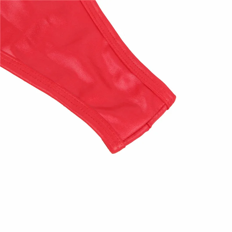 Comeondear плюс размер черный кожаный боди костюм красный латексный бодисьют пикантные костюмы Крест ремни сексуальное женское белье женское 5XL RB80620