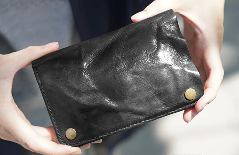 AETOO The original male money lady makes the old leather handmade leather, eighty percent off retro wallet, simple wallet