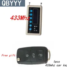 QBYYY Detector de Sinal de 433 Mhz Controle Remoto sem fio chave remota scanner decoder + SK330 par clonagem de Controle Remoto da Chave Do Carro