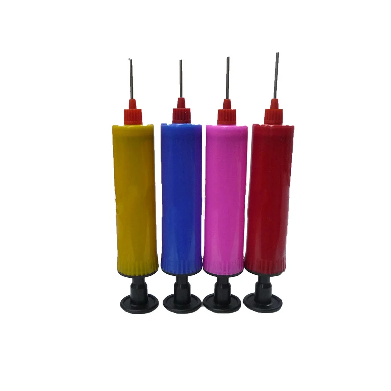 

Air Pump Plastic Manual Inflating Pump Balloons Inflator Swimming Ring Blast Air Pump Party Festival Celebration Tools Supplies