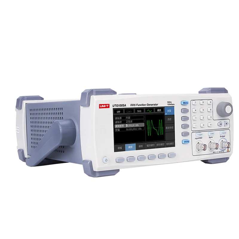 Uni T UTG1005A DDS генератор сигналов 5 МГц 125MSa/s 14 бит цифровой произвольной формы
