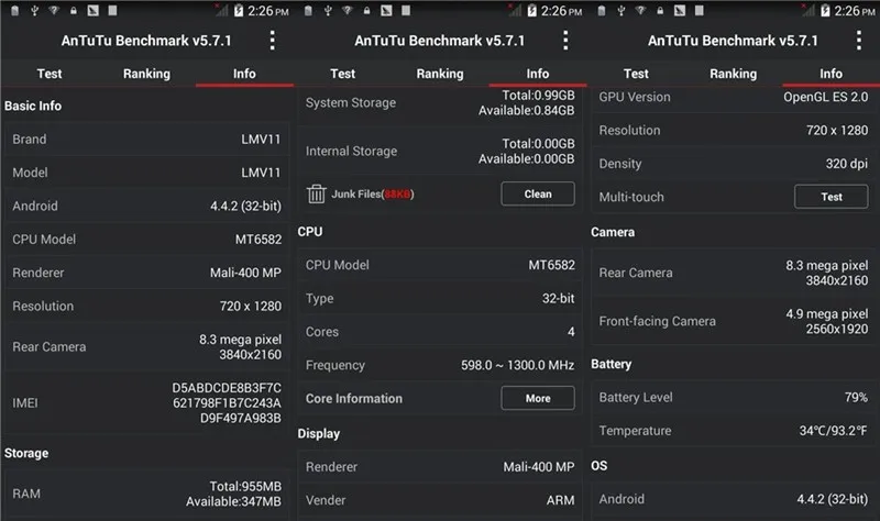 ONIOM A1100 Mobile Phone 121