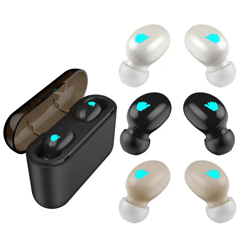 

HBQ Q32 Bluetooth Earphones Portable TWS Wireless In-ear 3D Stereo Sound With Mic Handsfree Sports Earbuds Auto Pairing Headset