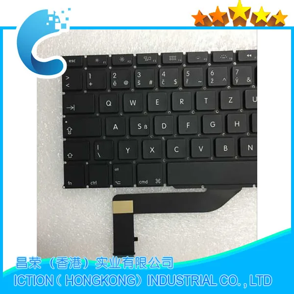 Новая клавиатура A1398 для MacBook Pro Retina 15 4 &quotA1398 Чешская CZ КЛАВИАТУРА 2012 2013 2014 года |