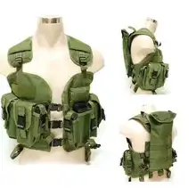 Военный излишки Лесной камуфляж тактический жилет CA