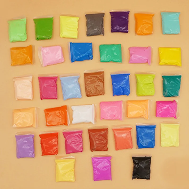 12pcs 24pcs 36pcs/bag Colored Playdough Light Clay Toys Slime Air Dry Hand Kid Casting DIY Tool Soft Plasticine Toy Polymer Clay 12pcs 24pcs 36pcs/bag Colored Playdough Light Clay Toys Slime Air Dry Hand Kid Casting DIY Tool Soft Plasticine Toy Polymer Clay