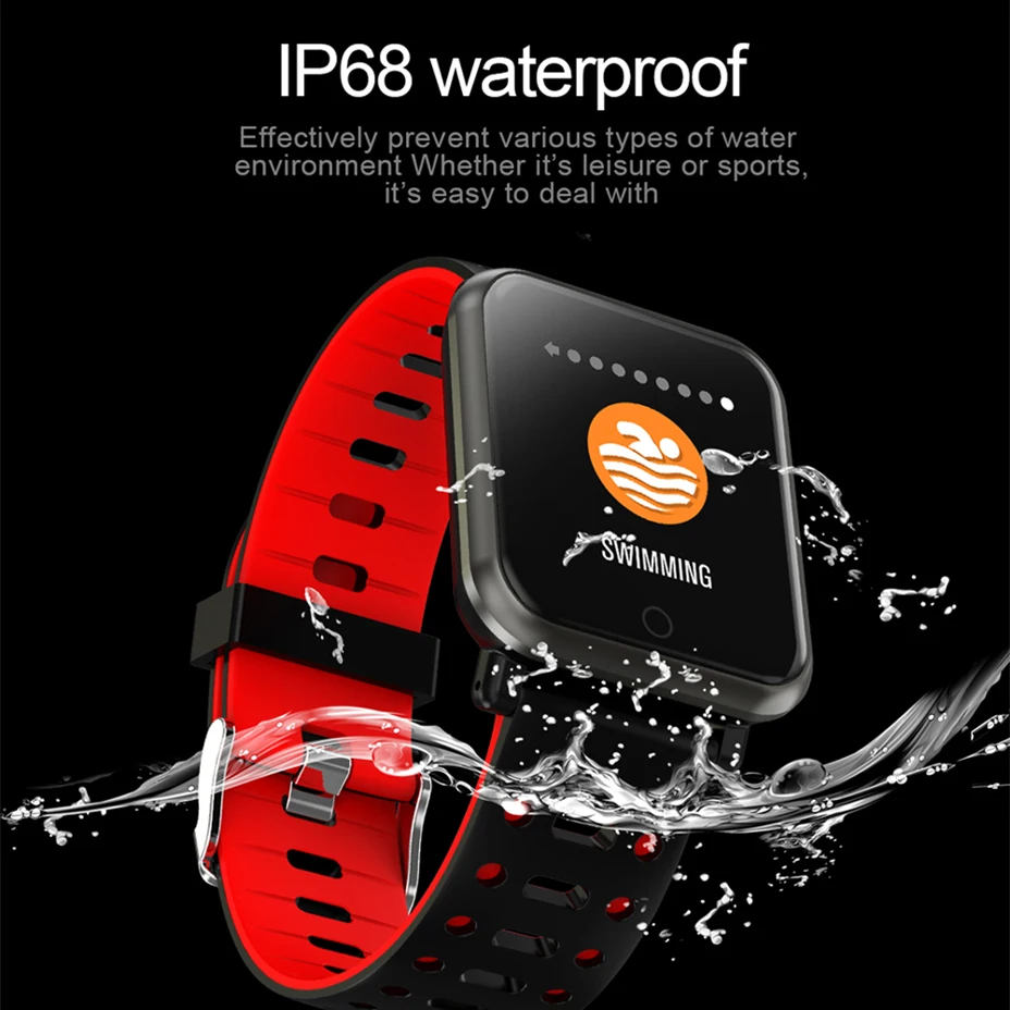 COLMI Смарт часы CP11 IP68 водонепроницаемый монитор сердечного ритма поддержка Бег Плавание для мужчин Smartwatch для iPhone Android телефон