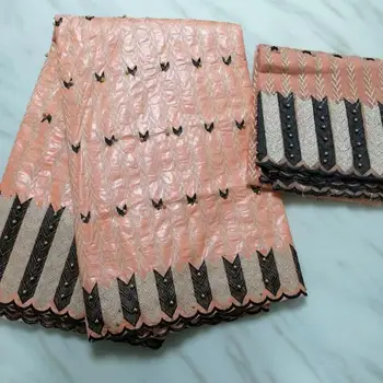 

Basin riche brocade 2019 nouveau bazin riche guinea brocade fabric with beads latest fashion women bazin riche 5+2yards/lot PL