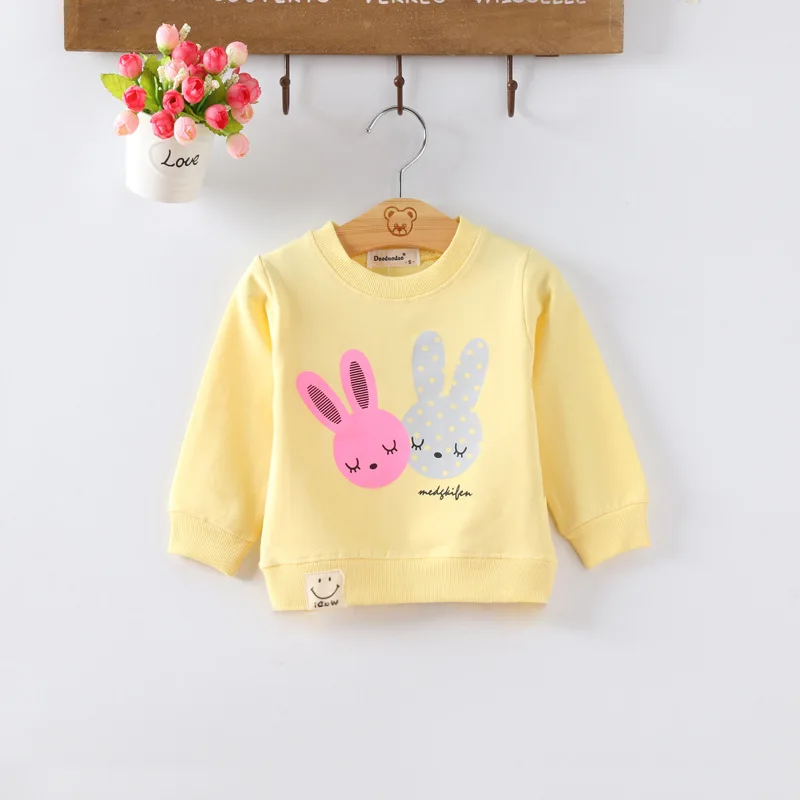 

IENENS Todlers Girls Clothes Clothing Baby Infant Pullovers Sweatshirts Kids Casual T-shirt Hoodied Tops Cotton T Shirt 0-3Y