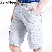 Высокое качество брюки-карго Шорты для женщин летние Повседневное на открытом воздухе брендовая одежда бермуды работы Шорты для женщин модные камуфляжные большой Размеры Стиль Для мужчин короткие 242