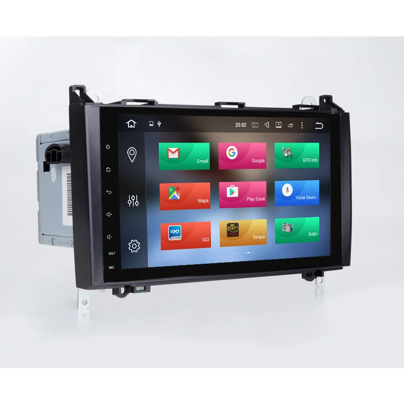 Clearance IPS New 9" Android 8.0 Car Stereo Head Unit GPS auto Radio For Mercedes Benz B200 W169 A160 Viano Vito 3G WIFI Touch Screen 1