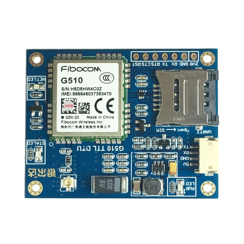 

JINYUSHI for Fibocom G510 Serial development board GPRS GSM 2G AT Transparent firmware