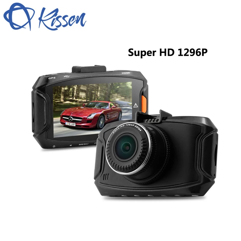 

Kissen FHD 1296P 2.7 Inch Ambarella A7LA70 Car DVR Dash Camera GPS Navigation ADAS Car Camera Dash Cam HDR G-sensor Night Vision