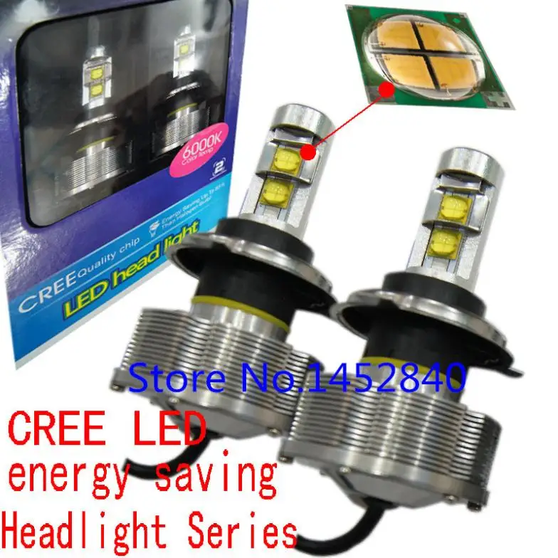 All in one Car CRE E H4 LED Headlight Headlamps Bulbs 30W 2800LM for KIA RIO