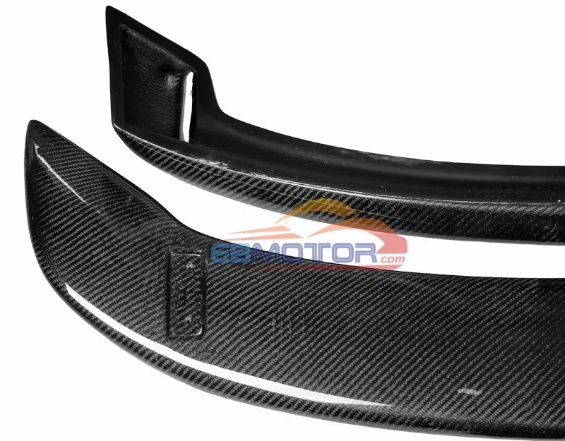 Real Carbon Fiber MSPEED GT SPORT REAR WING TRUNK SPOILER 1PAIR WITH Bracket For MAZDA RX8 04-11