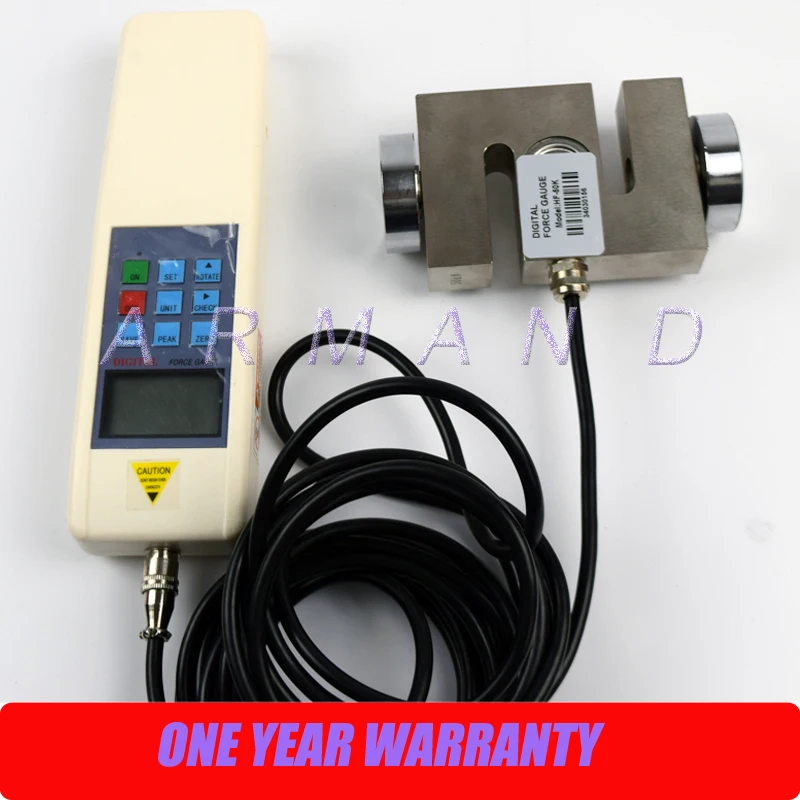 

Digital Push Pull Force Test Equipment HF-2K Dynamometer High precision Force Gauge HF-2000