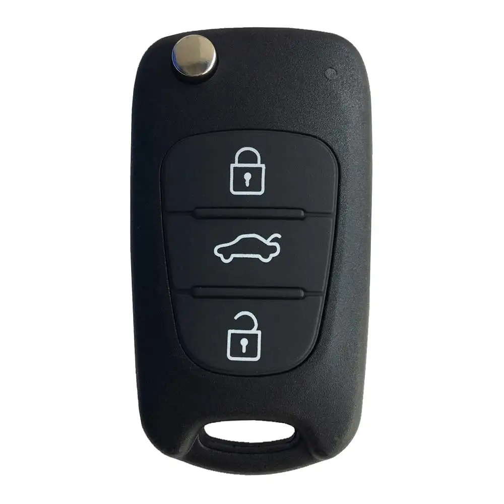 3 кнопки автомобиля флип дистанционного ключа оболочки складной дистанционного ключа чехол для Kia K2 K5 Sportage Cerato Rio автомобильные аксессуары