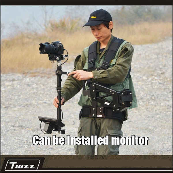US $475.00 Twzz HandheldVest Type Dual Purpose Stabilizer Monopod DSLR Stabilizer Steadycam System Shoulder