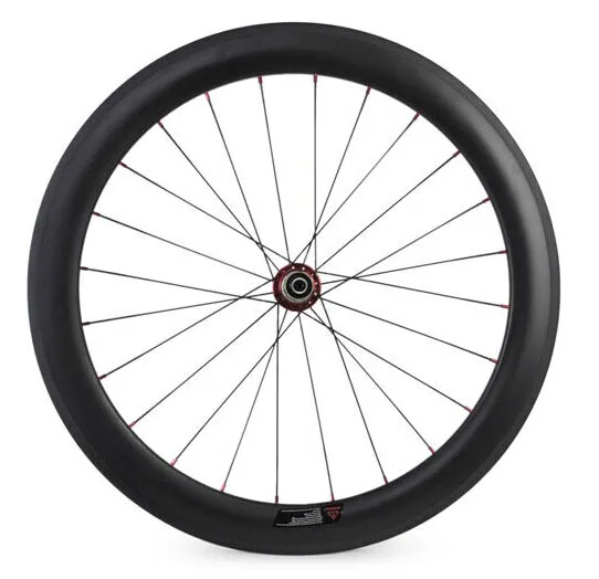 

carbon wheels Rear clincher/Tubular wheel700c 60mm 25mm 3k/ud matte/glossy 24h basalt brake U shap road carbonio bike rear