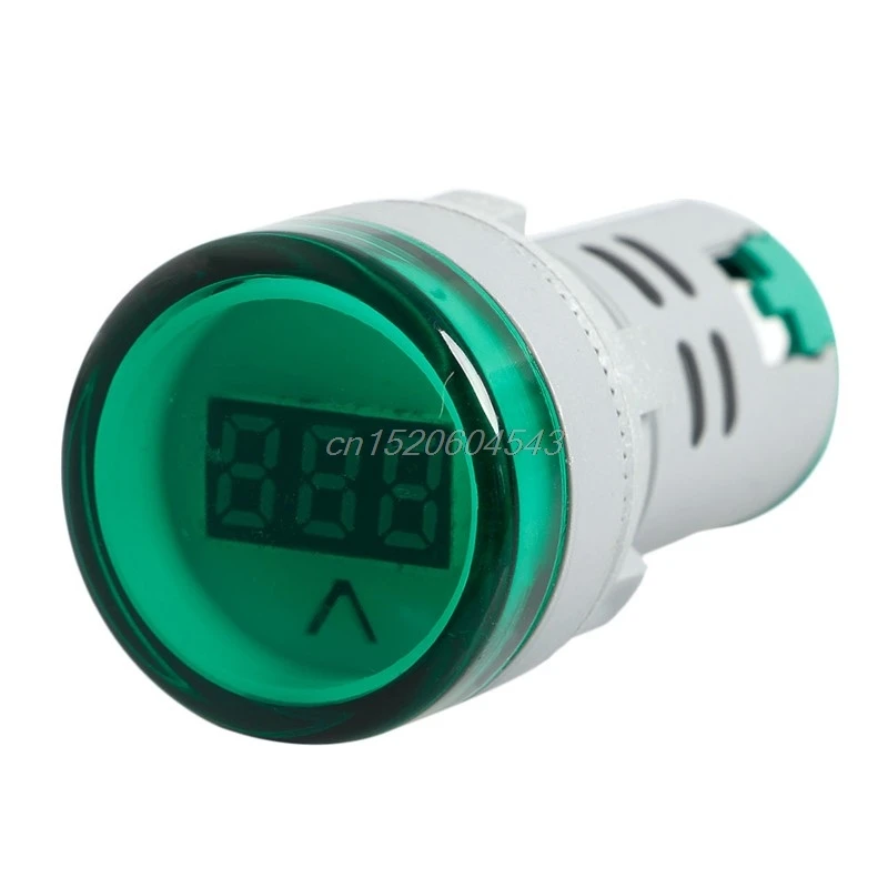 

AC 60V-450V Indicator 22 MM Digital Display Voltmeter Lights Combo R02 Drop ship