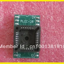 10 шт./лот PLCC адаптер PLCC28 для DIP24 для USB Универсальный программатор гнездо для TL866CS/TL866A/EZP2010/G540/SP300