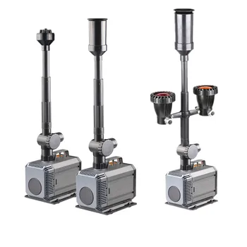 

55W Fish pond landscaping pump, pond fountain pump, HQB-2503 multi nozzle large flow Farm koi pond fountain pump