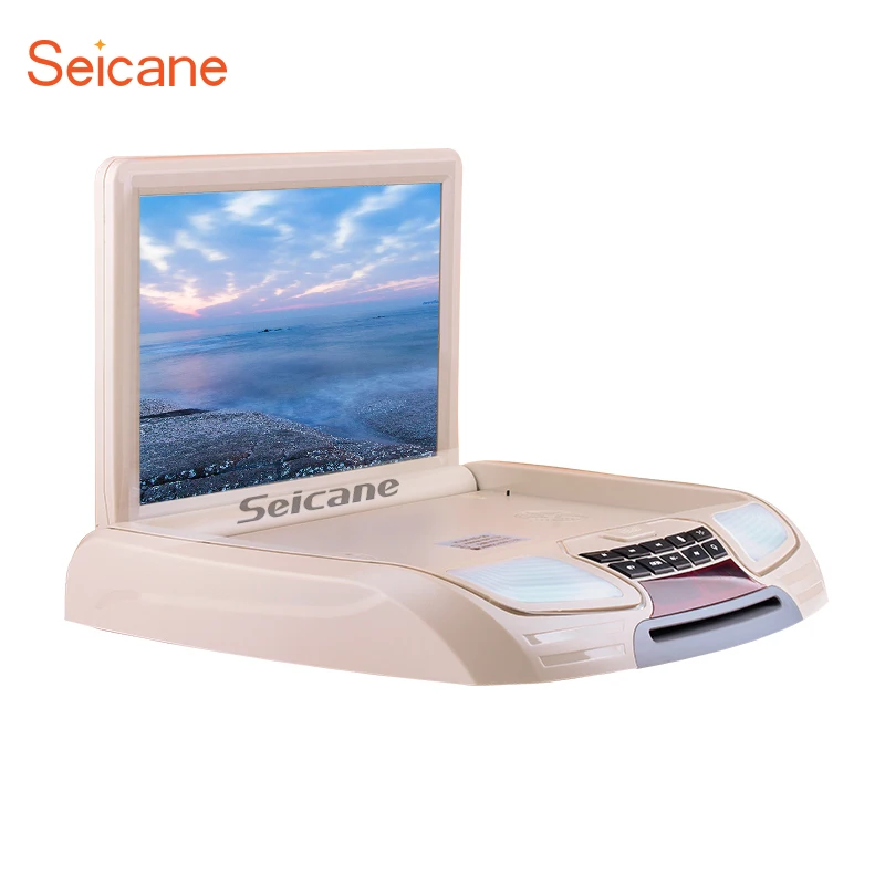 

Seicane 1024*800 Screen Remote Control HD 1080P Roof Mount Monitor Player For Universal Support HDMI IR/FM Transmitter Video