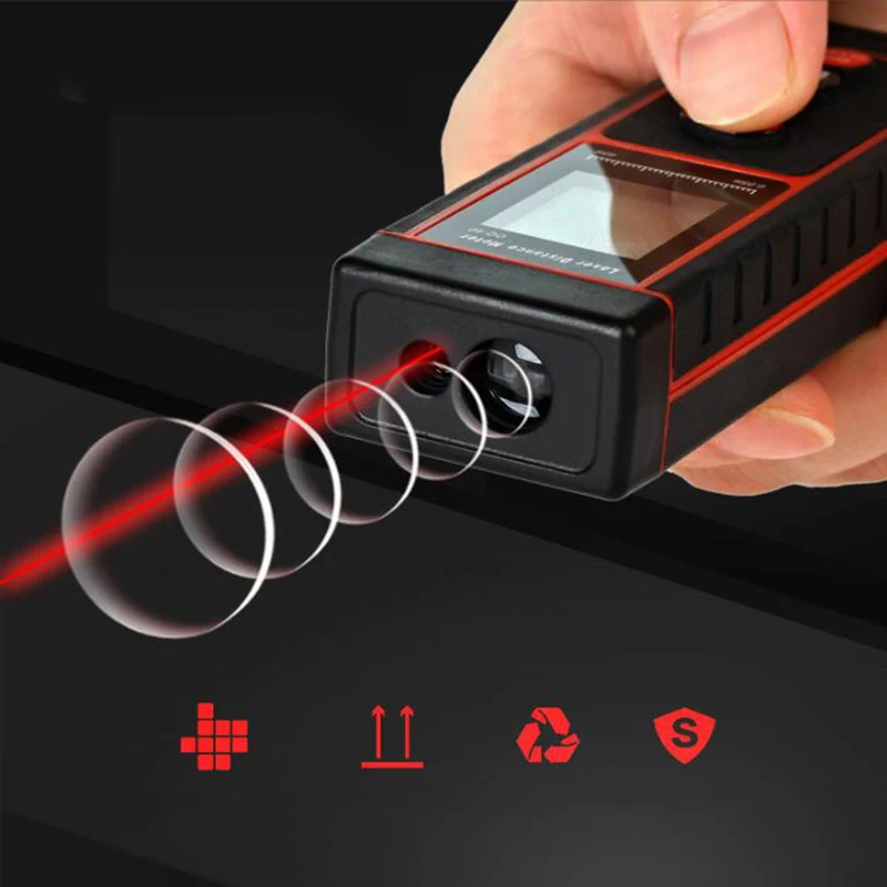 Prostormer 40 м портативный лазерный дальномер высокоточный Лазерная Лента
