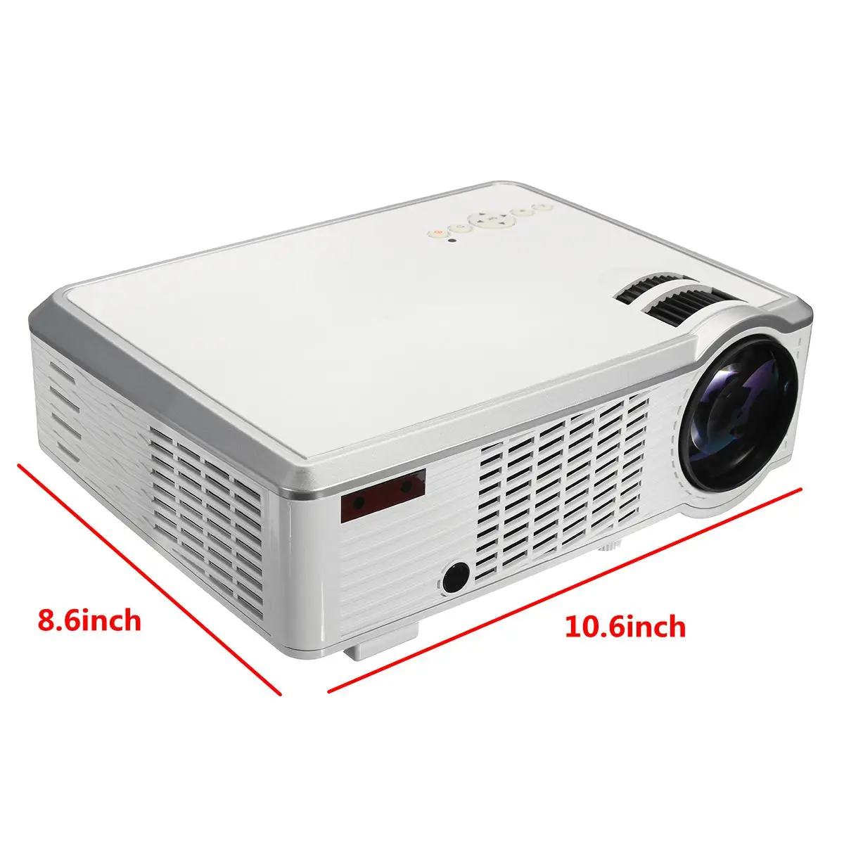 1080P HD 5000 Lumens 3D LED Projector Home Theater Cinema Multimedia USB AV with Remote Controller for Home Cinema TV Laptop Gam 1080P HD 5000 Lumens 3D LED Projector Home Theater Cinema Multimedia USB AV with Remote Controller for Home Cinema TV Laptop Gam