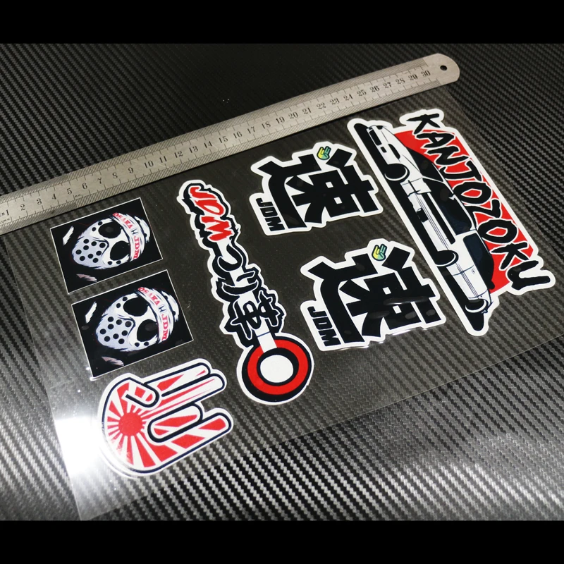 JDM передний дрейф для Японии Осака альбом наклейка на машину, мотоцикл наклейки светоотражающие тип авто гоночный стикер s