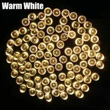 2 шт./лот Солнечный свет шнура, 10 м 100 сад строки огни для сада свадьбы Рождество Party украшения поставляет