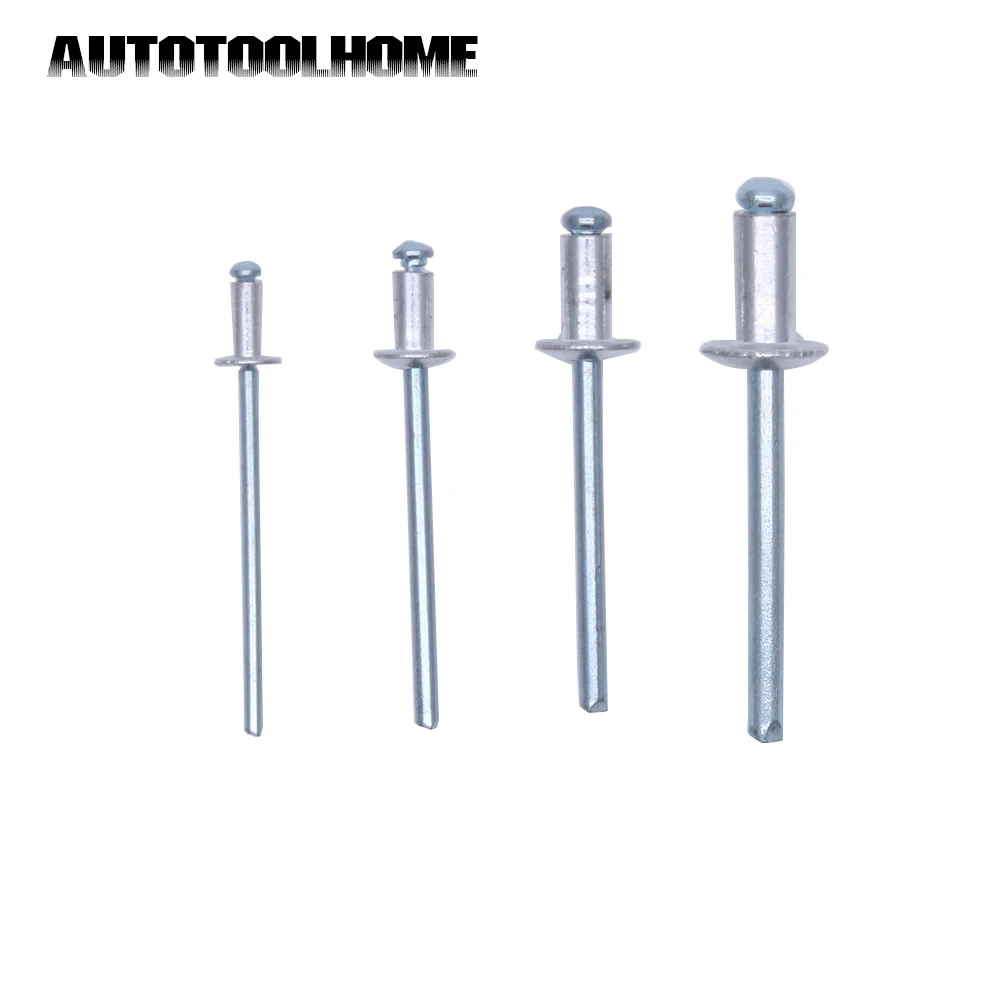 350Pcs Aluminum Blind Rivets Assortment Set Rust Proof 4 Sizes M2.4 M3.2 M4 M5 Rivet Gun