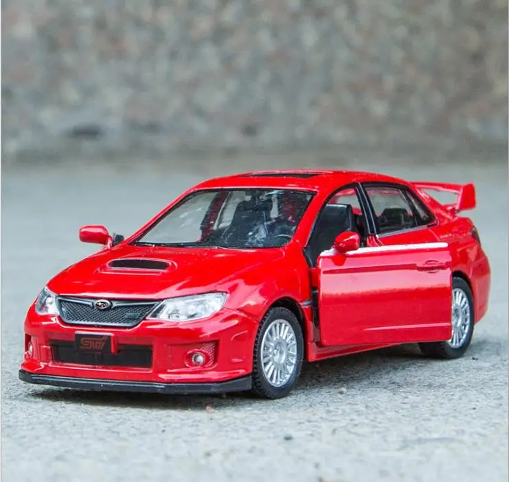 Модель автомобиля Subaru impreza литые под давлением металлические модельные игрушки