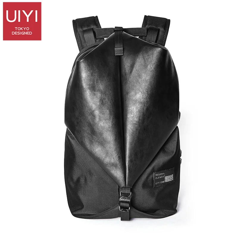 

Casual Japanese style men Backpack Water repellent School Bags for Teenage men Shoulder Bag PVC Leather Backpacks Mochilas 2019