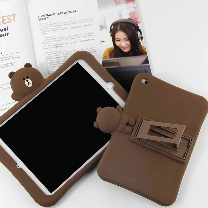 Горячая EVA противоударный чехол для IPad Mini 1 2 3 4 7 9 &quotмультяшная Подставка планшета