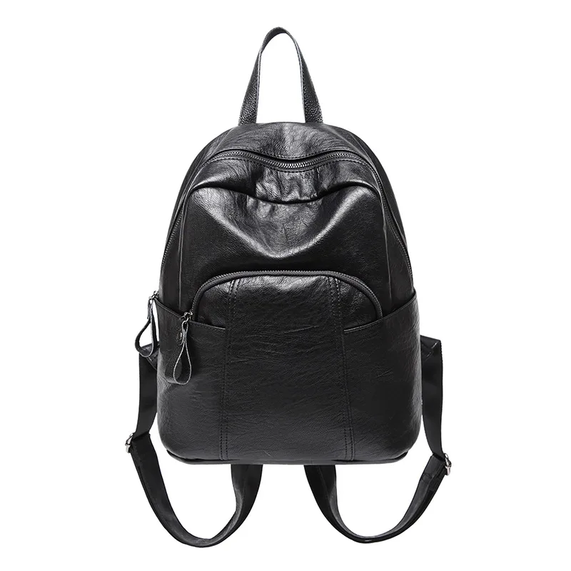

High Quality Leather Backpack Woman New Arrival Fashion Backbag Female Large Capacity School Bag Mochila Feminina Daily new C628