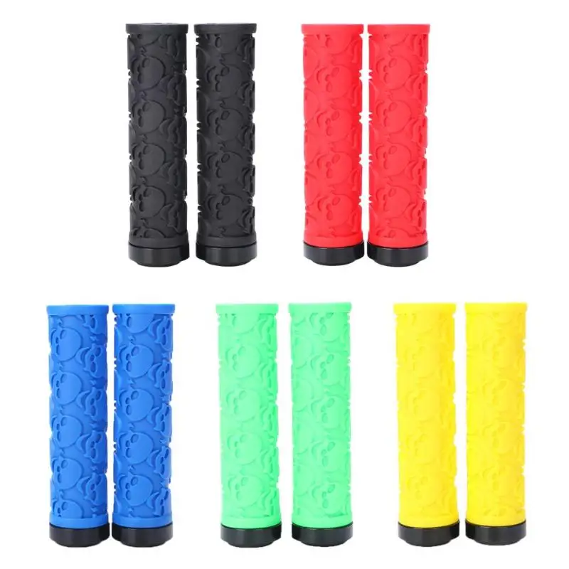 

1 Pair Mountain Bicycle Non-slip Handle Cover Grips Rubber Bike Accessoies