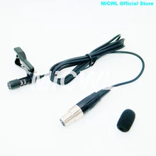 Microphone cravate cravate Lavalier, pour Shure Sennheiser AKG Samson WL185