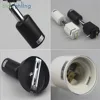 Loft Minimalist E27 track light Universal connector direction adjusted rail spotlights ceiling mounted track lighting fixture ► Photo 3/6