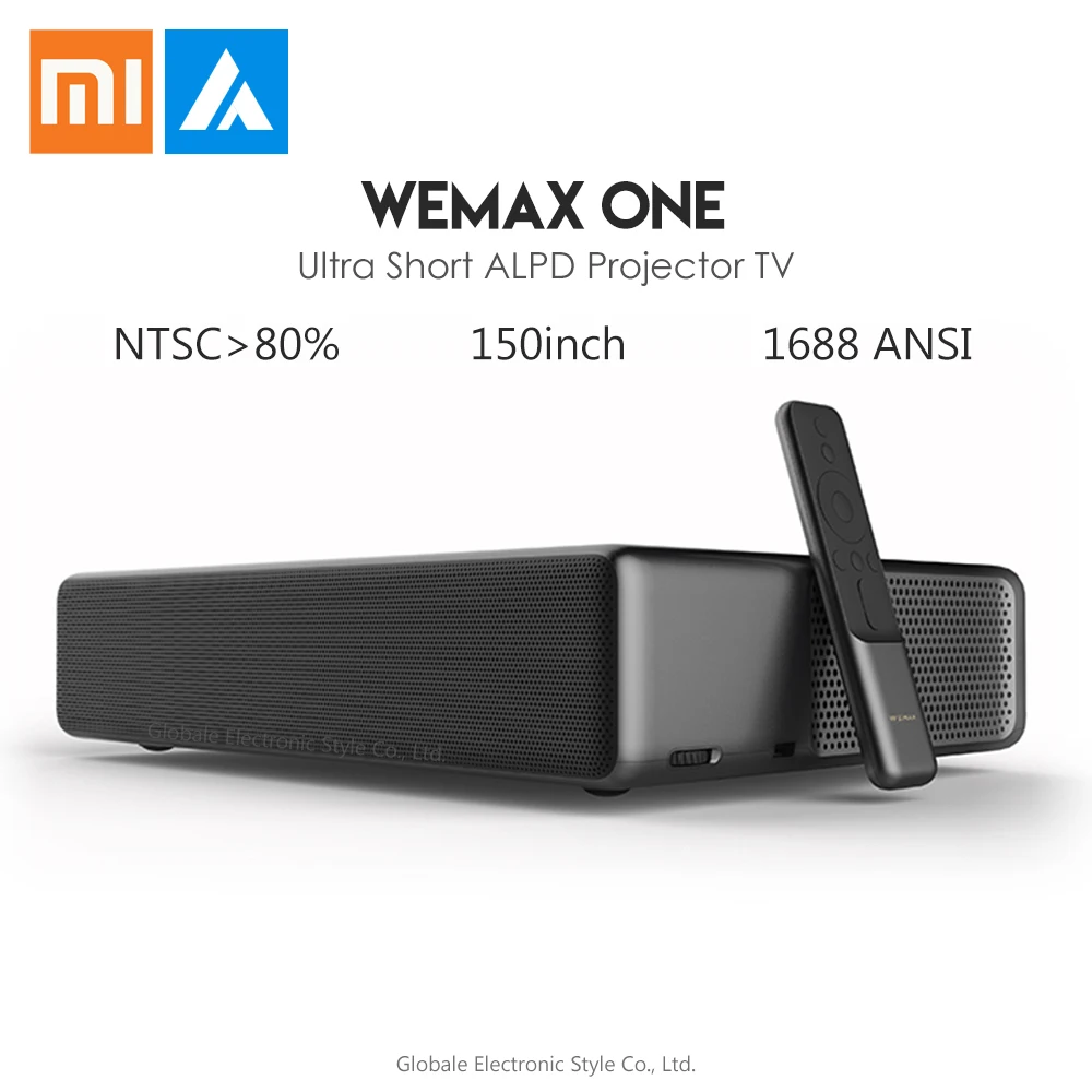 

Original Xiaomi Wemax One Laser Projector TV Box Android 6.0 ALPD 3.0 Home Theater Set-top Box with Soundbar support 4K