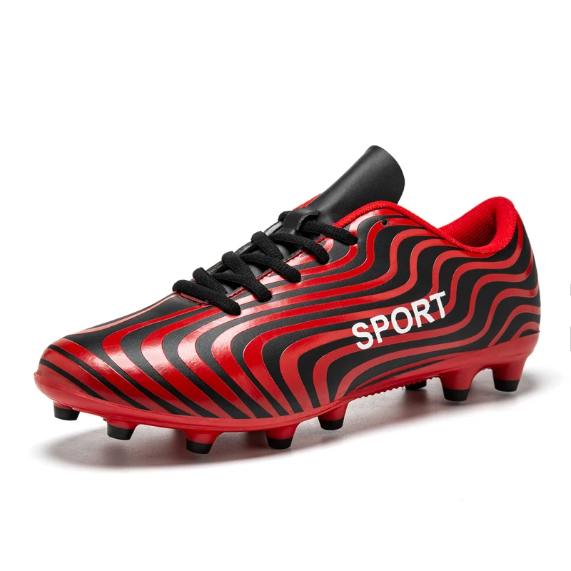 

Soccer Shoes Long Spikes Football Shoe for Men Hard Wearing Sneakers Women Outdoor Soccer Cleats Athletic Trainer Futsal Shoe 45