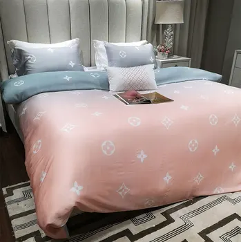 

fashion geometric bedding set adult teen girl,full queen king cute modern double home textile flat sheet pillow case quilt cover