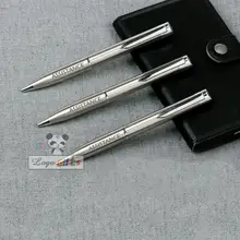 Изысканная шариковая ручка с вашим логотипом на заказ Серебряная Свадебная ручка свадебные принадлежности